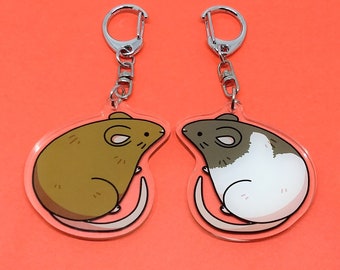 Free Free Cute Rat Keychain Svg