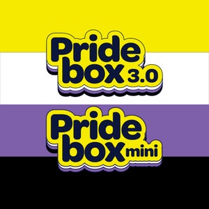 Pride giftbox, Non-Binary, coming out gift, non-binary flag, letterbox present