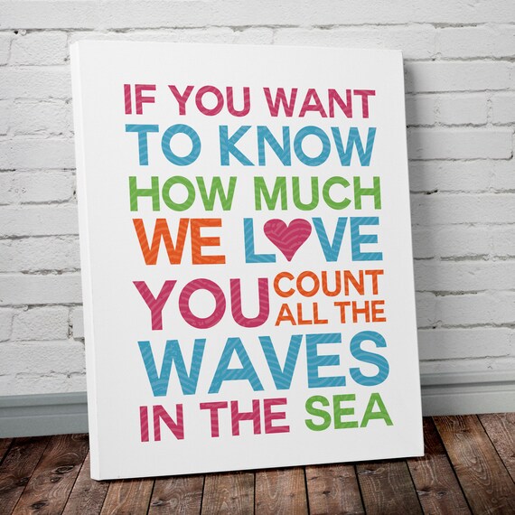 Baby Girl If You Want To Know How Much We Love You Count All Etsy