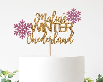 Winter Onederland Decorations - Winter Birthday Decorations - Onederland Party - Onederland Decor - Pink and Silver Snowflake Party
