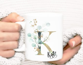 Personalized Coffee Mug, Monogram Coffee Mug, Custom Coffee Mug, Bridesmaids Proposal Gifts