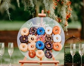 Donut Wall, Donut Stand, Wedding Donut Wall, Acrylic Donut display for Weddings, Bridal Showers, Birthdays