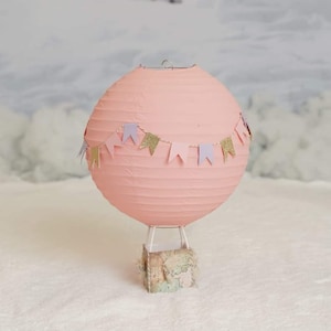 Hot Air Balloon Decorations, Baby Shower Centerpiece,  Hot Air Balloon Centerpiece, Hot Air Balloon Party, Its A Girl Baby Shower Gift