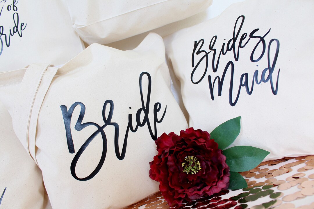 Bridesmaids Gifts, Bridesmaids Tote Bags, Bridesmaids Bags, Bridal
