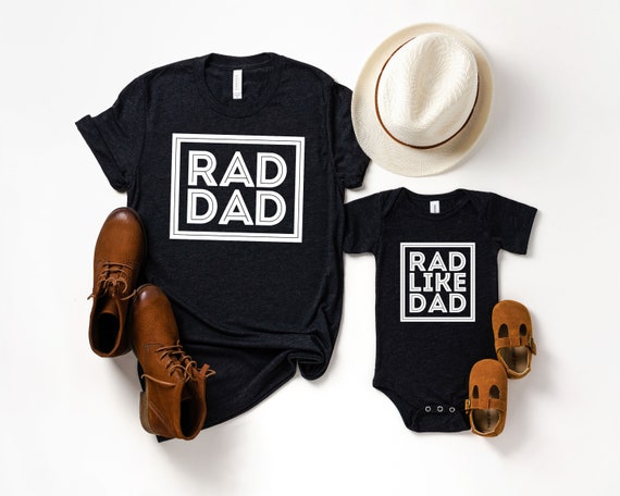 rad like dad onesie