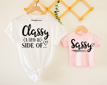 Mommy and Me Outfit, Mama Mini Outfit, Mother Daughter Matching Tshirts, Gift for Mom