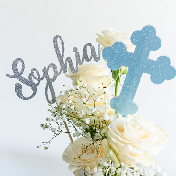 Baptism Decorations Baptism Centerpieces Bautizo Centerpiece
