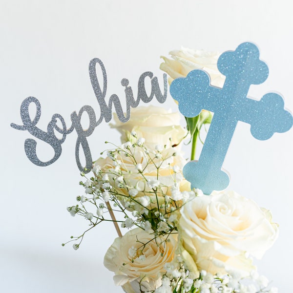 Baptism Decorations, Baptism Centerpieces, Bautizo Centerpiece, Christening Decorations, Baptism Decorations for Boy or Girl