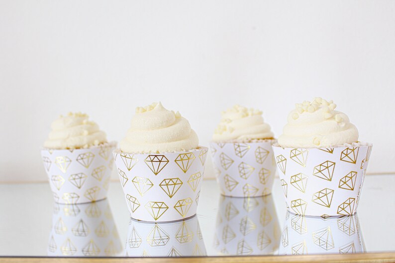 Wedding Cupcake Wrappers Wedding Cupcake Liners Wedding Etsy