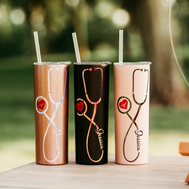 Nurse Tumbler Nurse Gift Personalized Tumbler RN Gift Etsy