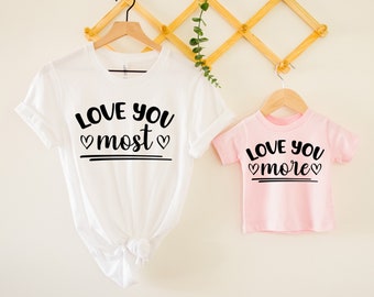 Mommy and Me Outfit, Mama Mini Outfit, Mother Daughter Matching Tshirts, Gift for Mom