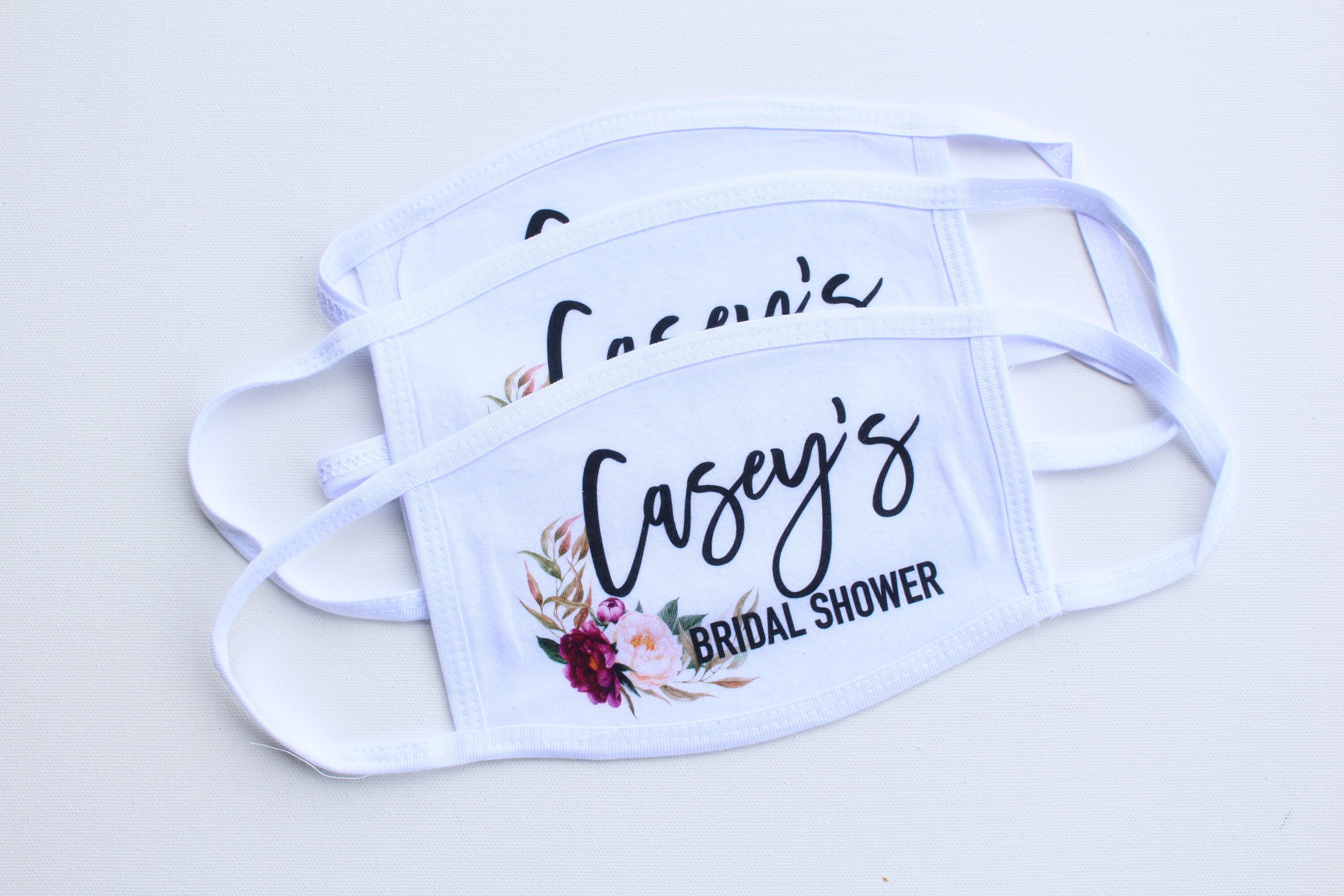 Bridal Shower Face Mask Bachelorette Face Mask Bride Face Etsy