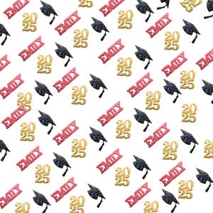 Class of 2025 Graduation Confetti - Custom Table Decorations, Personalized Grad Party Decor, 2025 Graduation Gift, 150 Pieces