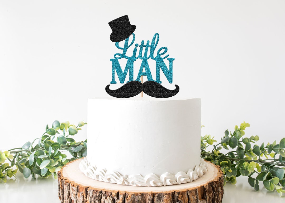 little-man-cake-topper-little-man-baby-shower-little-man-birthday-decorations-mustache-cake-topper-etsy