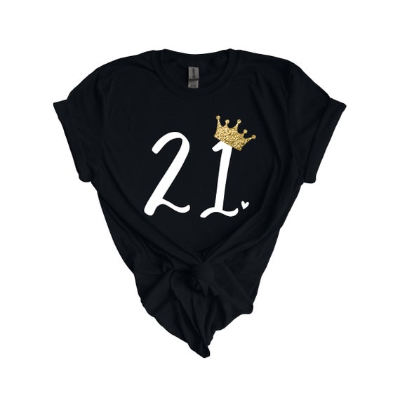 21st Birthday Tshirt, 21st Birthday Gift, Hello 21 Shirt, Thirty Birthday, 21st Birthday Gift, Birthday Gift for her Il_570xn