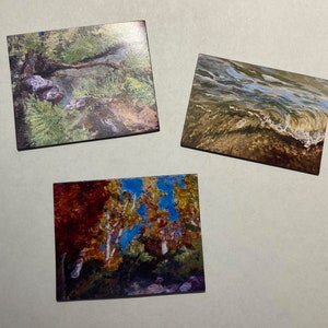Magnets with Artwork by Rennie Keller