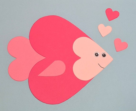 fish valentine craft