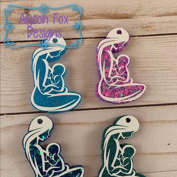 Nursing Mom Key Chains | Breastfed Keychain | Custom Nursing Mom | Mom Gift