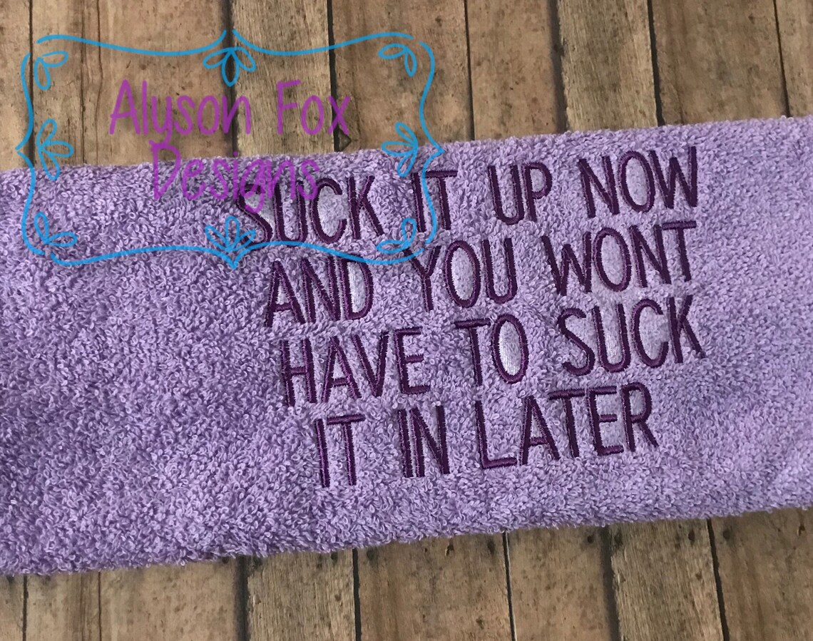 Gym Towels with Motivational Quote | Etsy