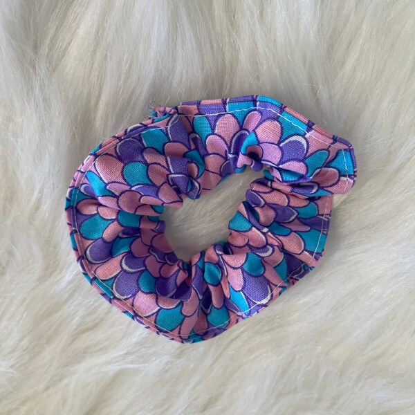 Mermaid Scrunchie/ Handmade Scrunchie/ Custom Scrunchie/ Mermaid