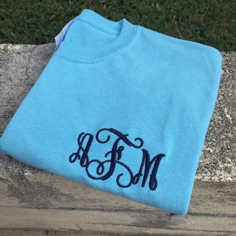 Monogrammed Shirt Etsy