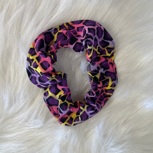 Rainbow Scrunchie/ Handmade Scrunchie/ Custom Scrunchie/ Rainbow