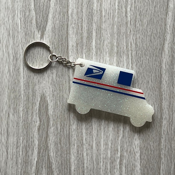 Mail Carrier Key Chains | USPS Keychain | Custom Mailman | Mail Carrier Gift