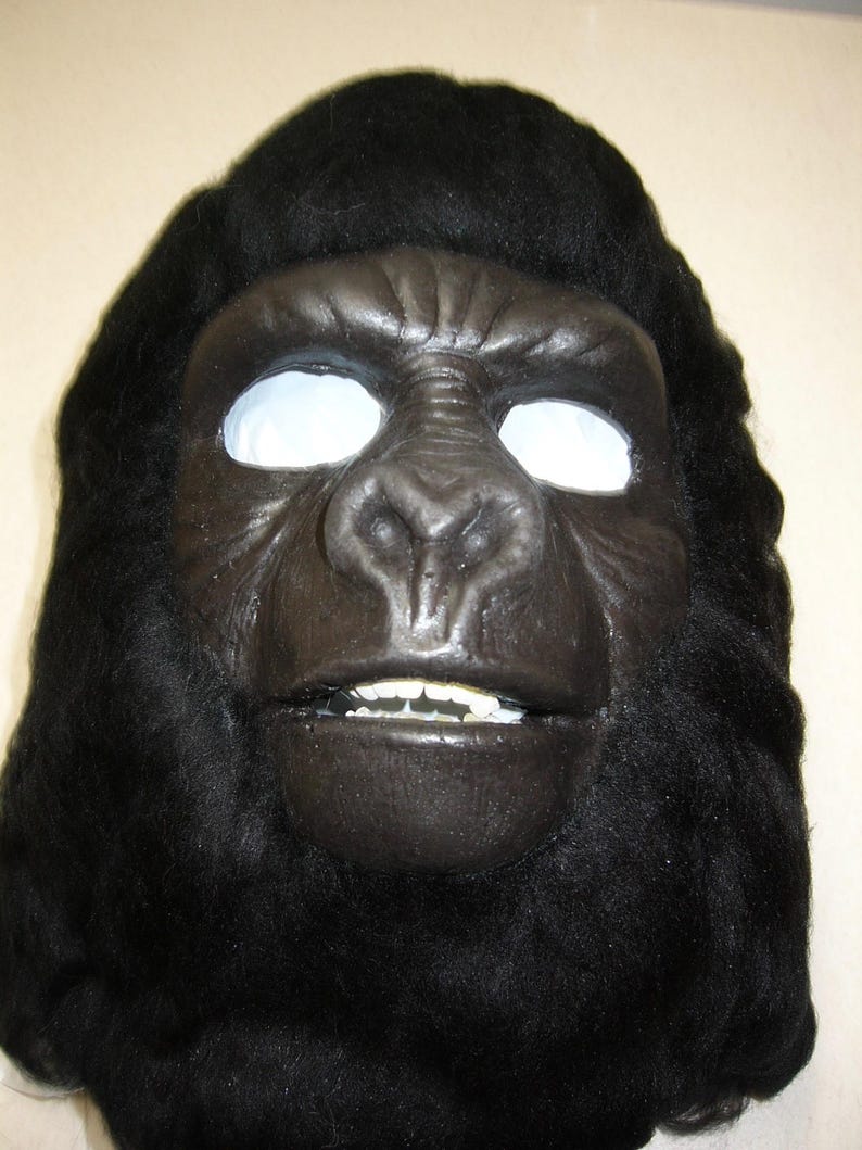 Planet of the Apes Don Post Gorilla Mask - Etsy