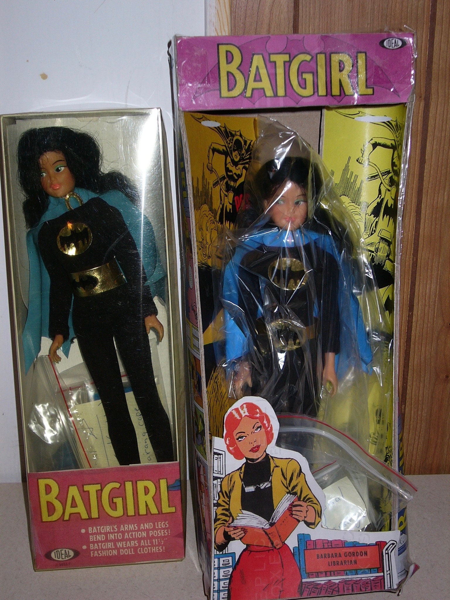 Vintage Ideal "Batgirl" Superqueen Comic Heroine doll in box Vintage Ideal "Batgirl" Superqueen Comic Heroine doll in box