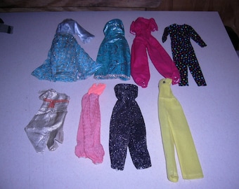 Vintage Barbie doll "clone" jumpsuits lot not labeled