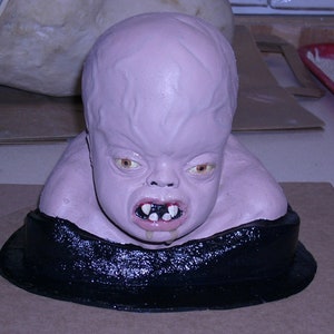Rare!!! Famous Monsters of Filmland Original "Its Alive" Monster Baby Head Bust Display re-casting from Rick Baker mold