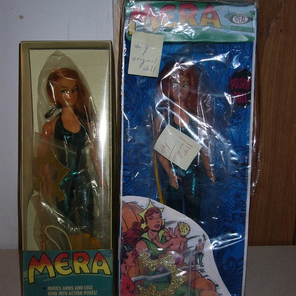 Vintage Ideal  1960s "Mera" Superqueen doll in box