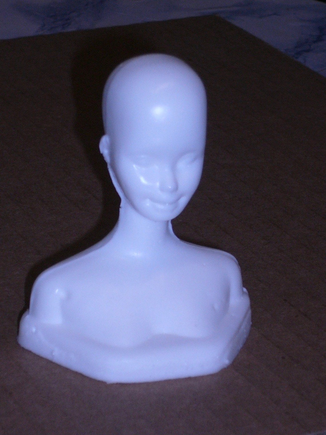 Barbie Doll Display Head Bust Mannequin - Etsy