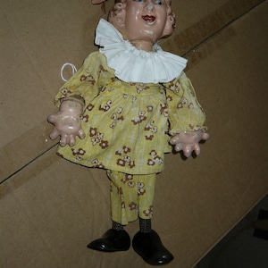 Vintage Collector &quot;Fanny Brice&quot; Baby Snooks composition doll Funny Girl
