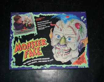 24 hrs SALE ONLY! Vintage/NEW Hasbro &quot;Monster Face&quot; Toy New old stock