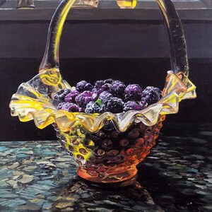 Black Raspberries (Giclée Print)
