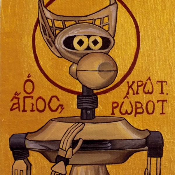 Crow T. Robot and Tom Servo icons (Set of 2 Giclée Print)