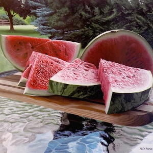 Watermelon (#1) (Giclée Print)
