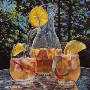 White Sangria (#1) (Giclée Print)