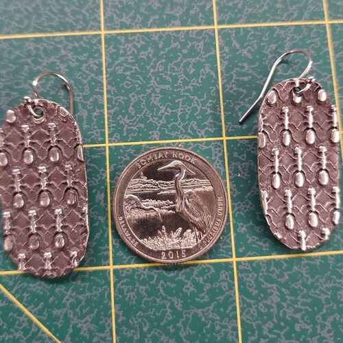 Ant shops Oval Earrings