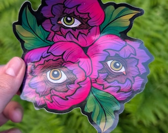 Eye Poppy Sticker