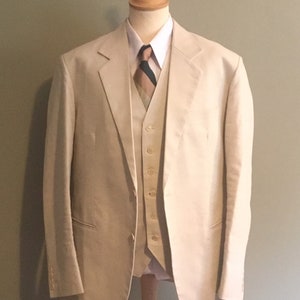 1940s Mens Linen Suit - Etsy