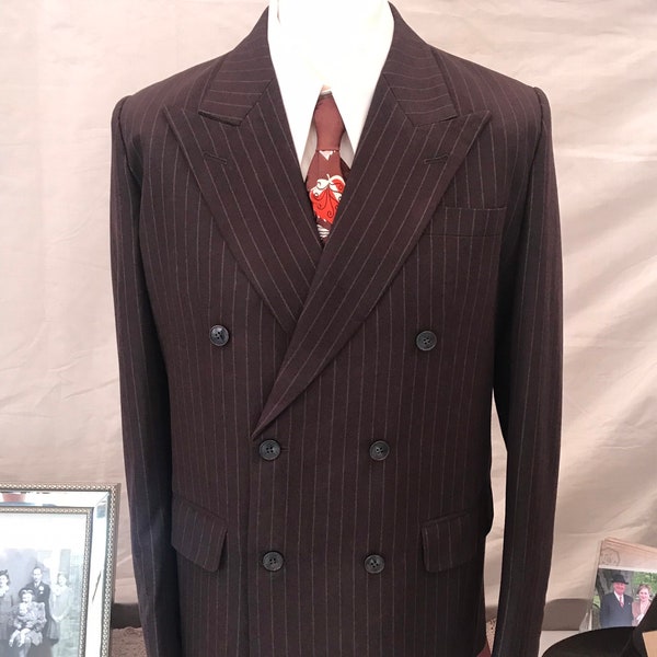 Mens Chocolate Suit Etsy