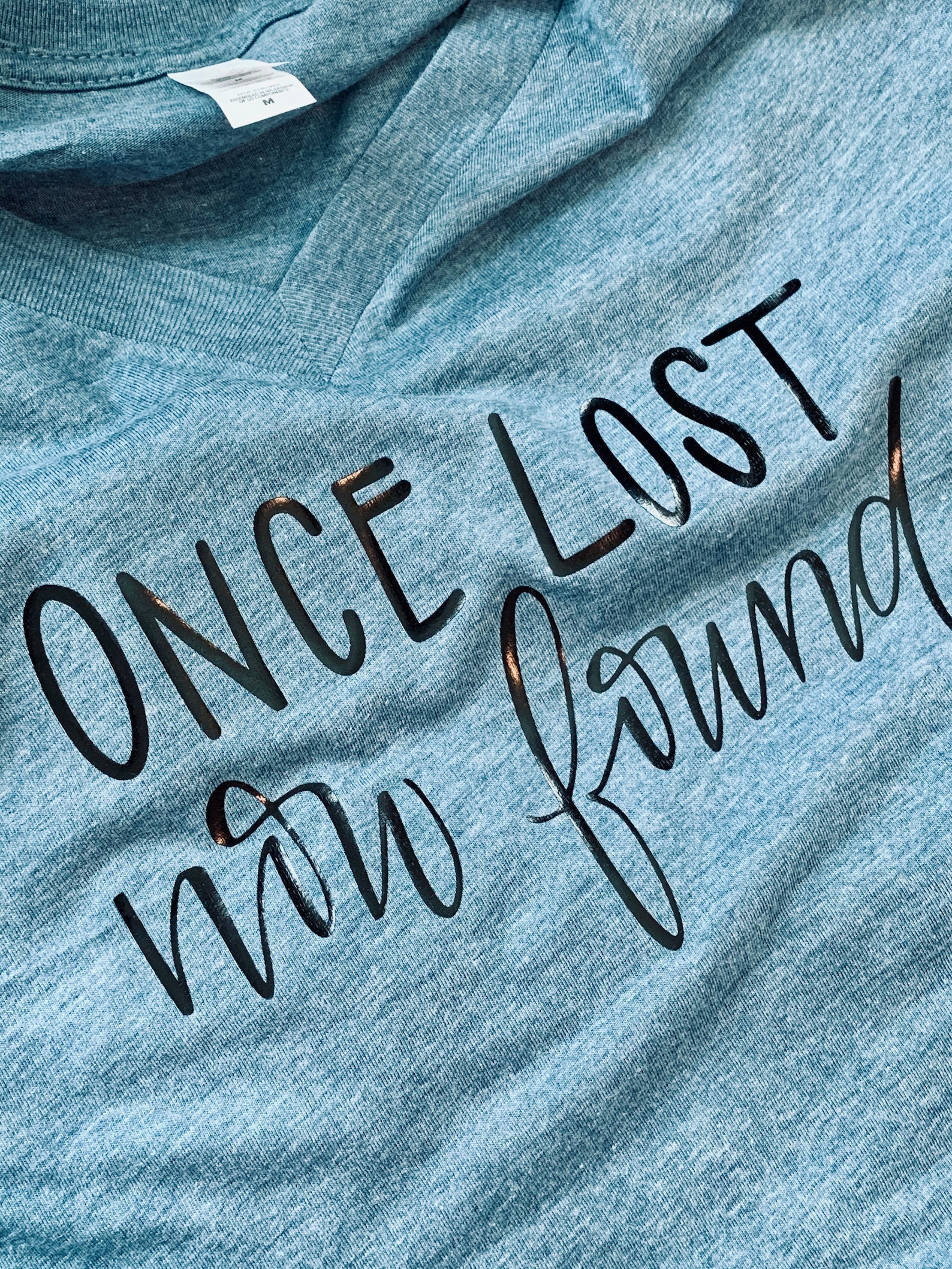 Hand Lettered Once Lost Now Found Tshirt Amazing Grace Etsy