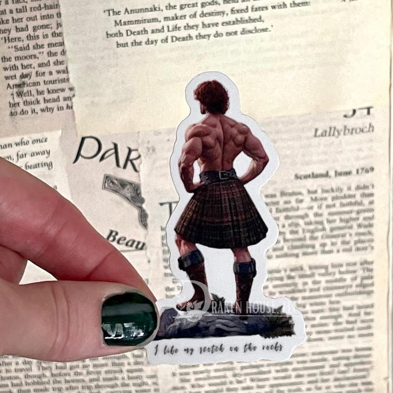 Outlander Scotland Sticker Outlander Inpired Jamie Fraser Sticker | Stone Circle | Scotland ...