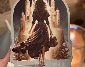 Yrene Towers-Westfall Vinyl Sticker: Throne of Glass Inspired Bookish Gift