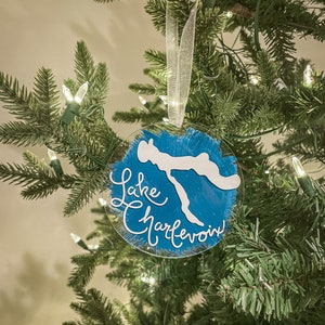 Lake Charlevoix Christmas Ornament | Charlevoix, Michigan