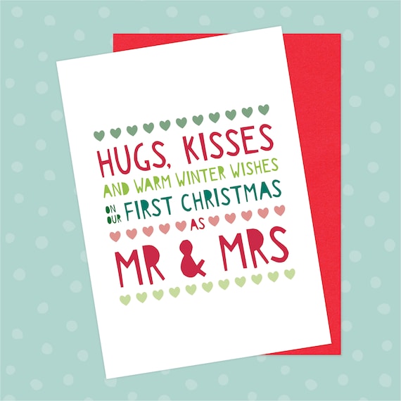 Personalised A6 Fashion Greeting Christmas Card Gift Engage 