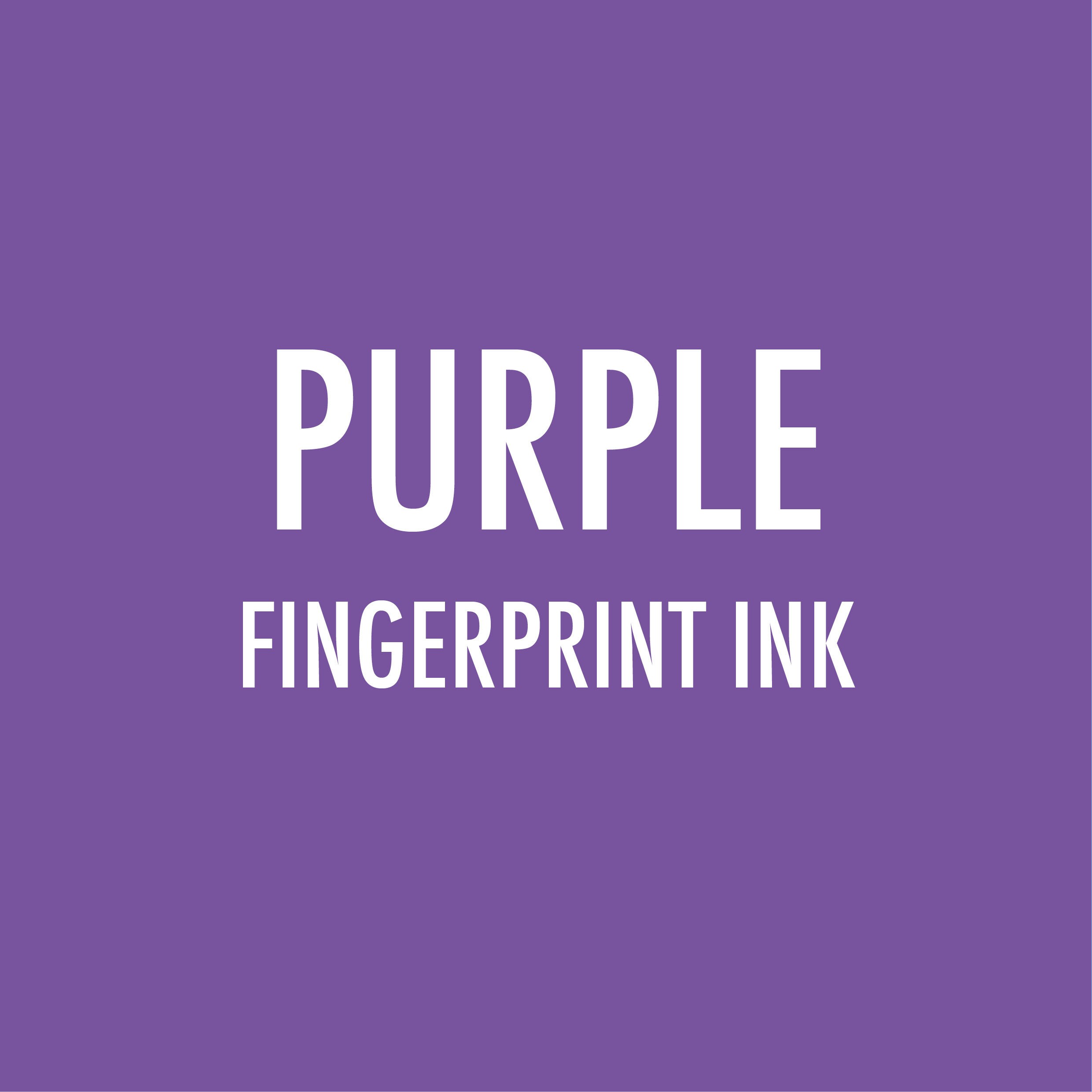Fingerprint Ink Pad PURPLE for Personalised Hen Party / Etsy UK