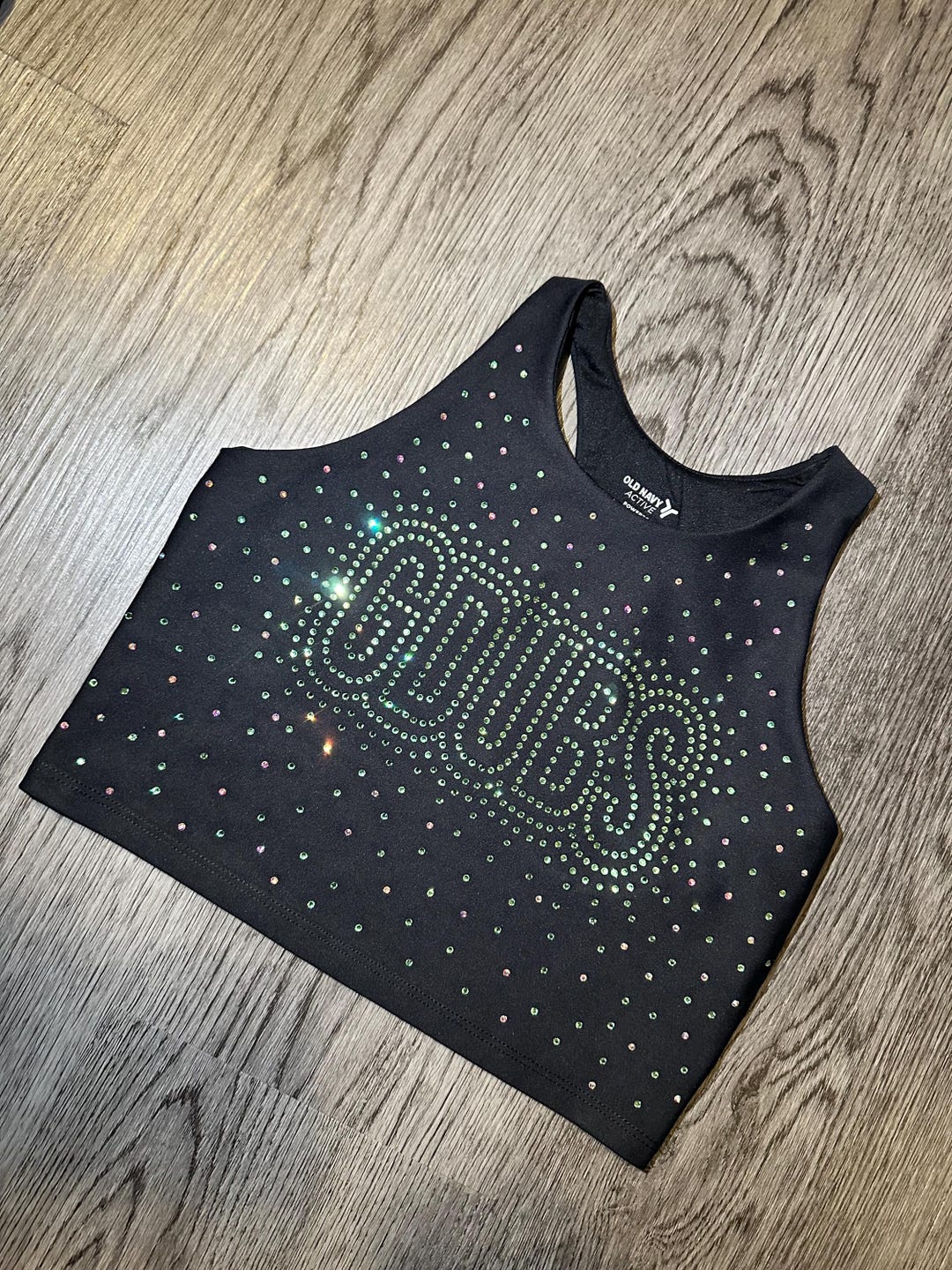 Rhinestone Bra, Cheer Bra, Dance Bra, in My Cheer Era, Rhinestone ...